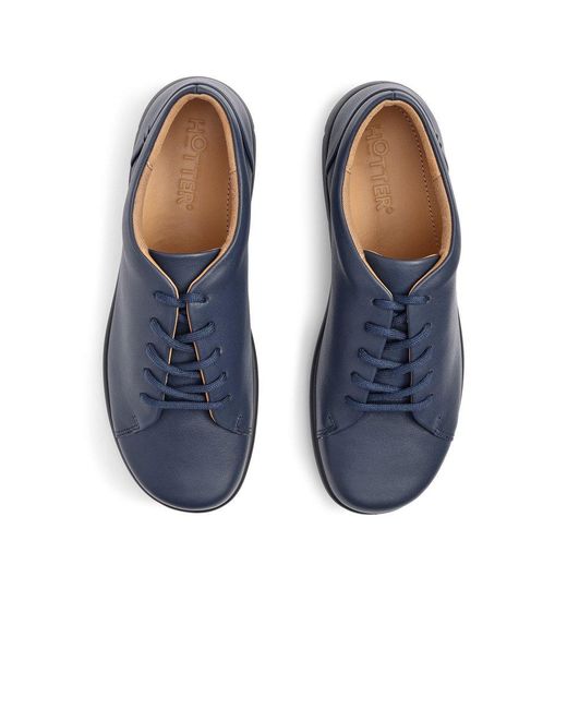 Hotter Blue Dew Ii Lace Up Shoes