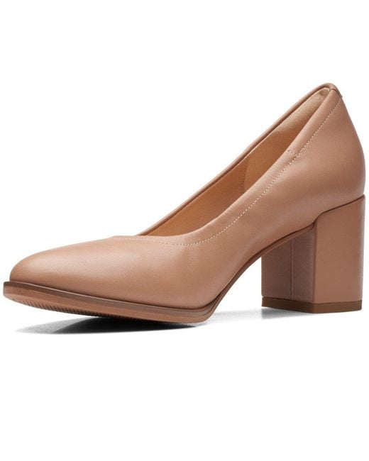 Clarks womens deals court shoes