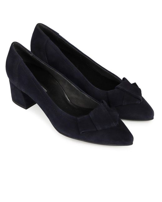 Paul Green Blue Anika Court Shoes