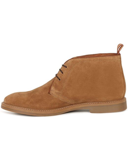 Base London Brown Carlton Chukka Boots for men