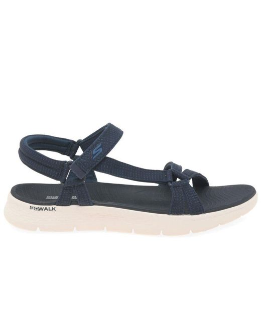 Skechers Blue Go Walk Flex Sublime Sandals