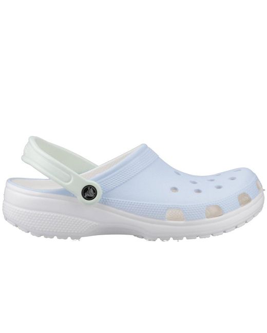 CROCSTM Blue Classic Retro Sport Clogs