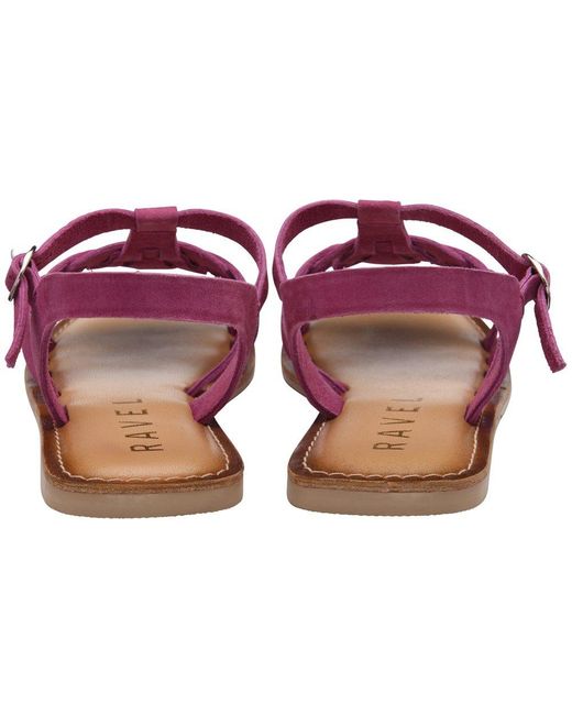 Ravel Purple Laver Sandals