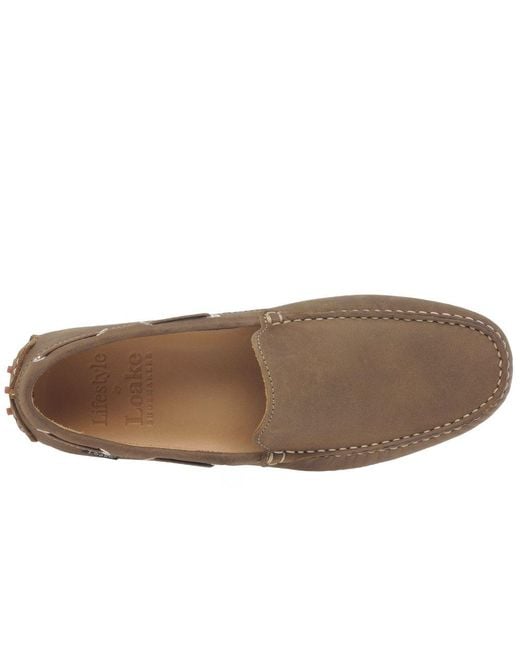Loake Gray Donington Driving Shoes for men