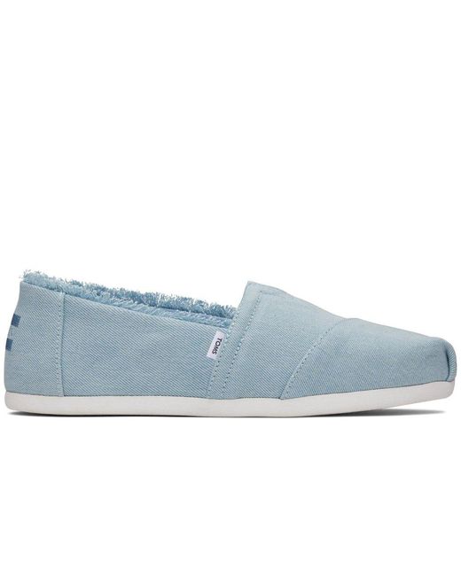 TOMS Blue Alpargata With Cloundbound Shoes Size: 4