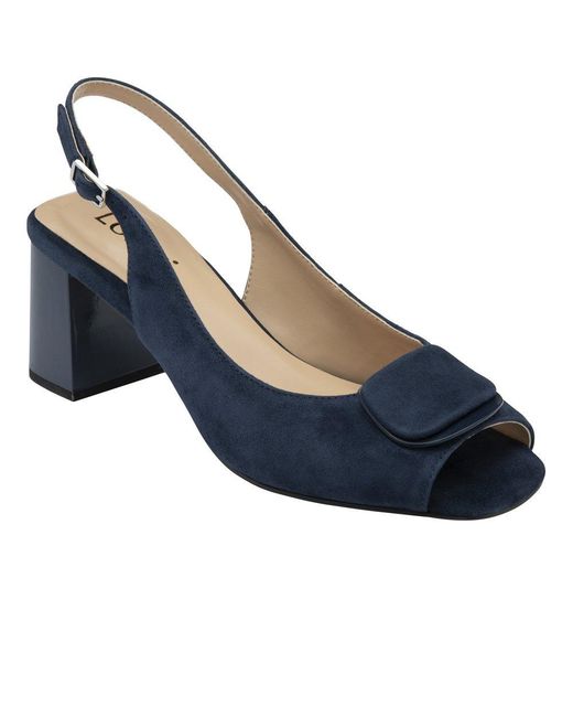 Lotus Blue Josefa Heeled Sandals