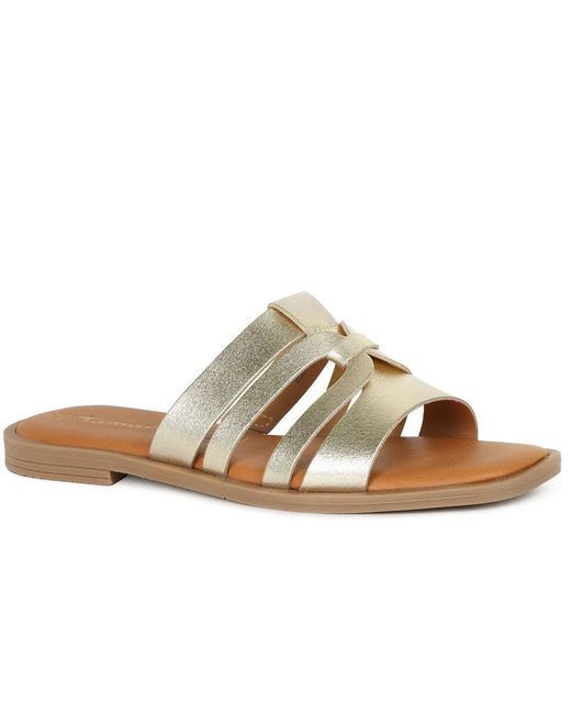 Tamaris Pink Dahlia Sandals