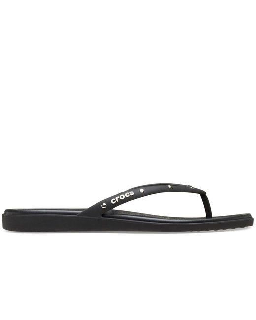 CROCSTM Blue Miami Studded Flip Sandals