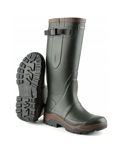 Cotswold Green Compass Wellingtons