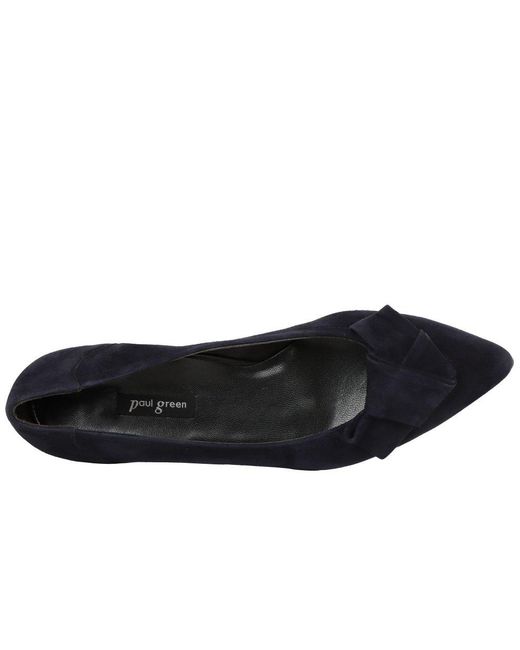Paul Green Blue Anika Court Shoes