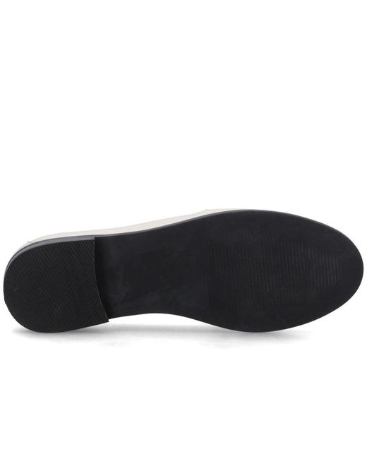 Hush Puppies White Connie Tassel Loafers
