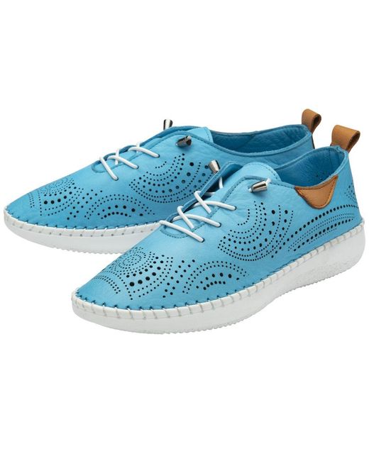 Lotus Blue Tassia Trainers