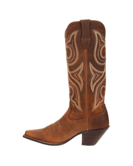 Durango Brown Crush Western Booties
