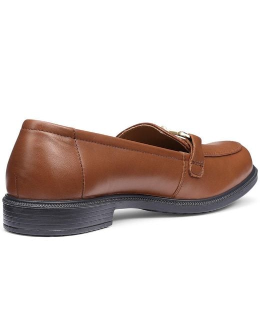 Hotter Brown Clovelly Wide Fit Loafers