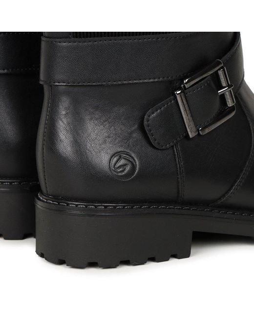 Remonte Black Brave Knee High Boots