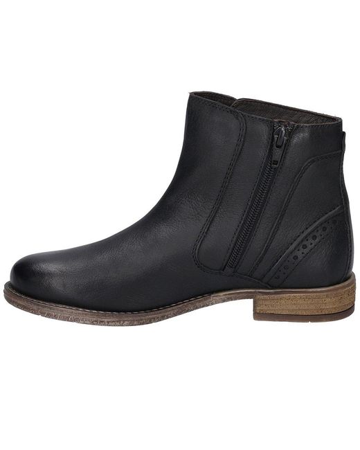 Josef Seibel Black Sienna 35 Ankle Boots (Schwarz)
