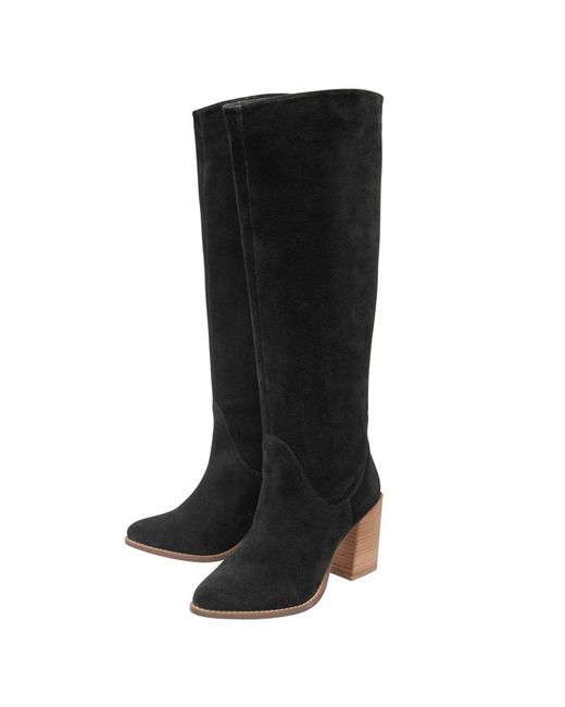 Ravel Black Lumsden Knee High Boots