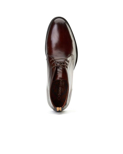 Base London Brown Wallis Chukka Boots for men