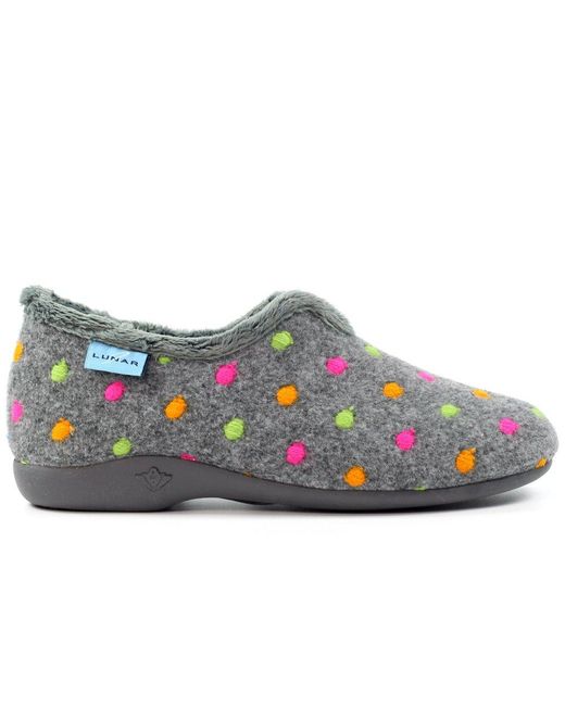 Lunar (GRS) Blue Studio Full Slippers