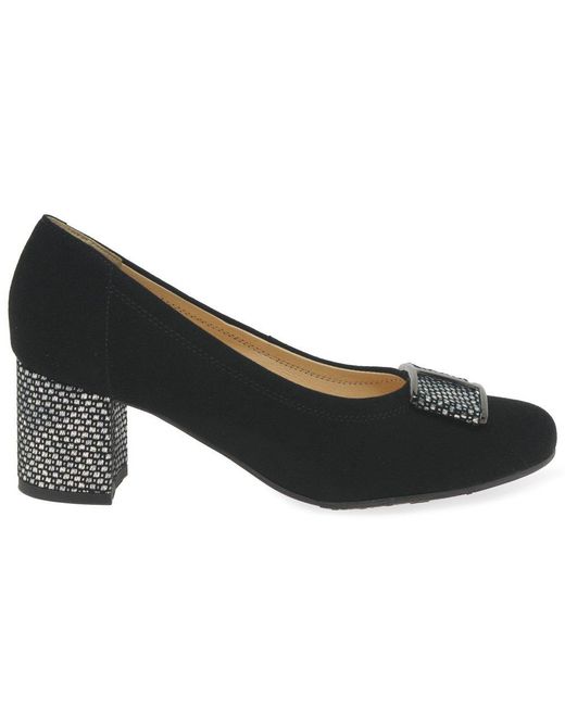 Bioeco Black Daphne Court Shoes