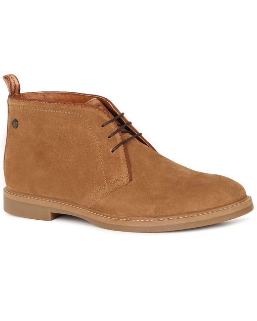 Base London Brown Carlton Chukka Boots for men