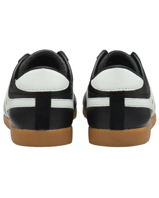 Gola Black Bullet Leather Trainers