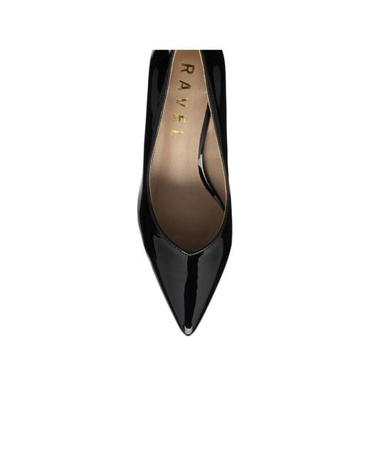 Ravel Black Darley Court Shoes