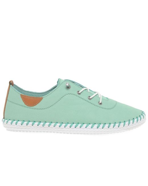 Lunar Green St Ives Casual Shoes
