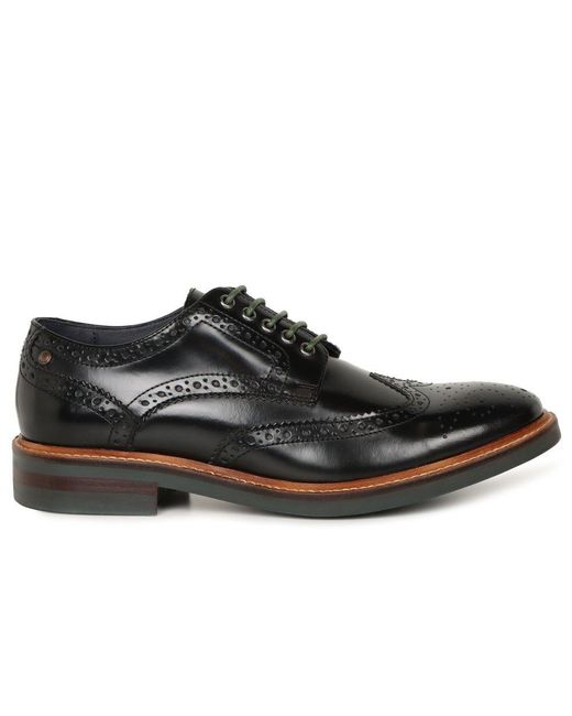 Base London Brown Woburn Brogues for men