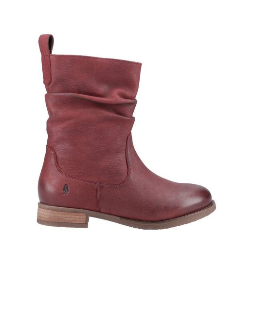 Hush Puppies Brown Emilia Ankle Boots