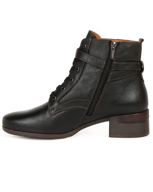 Pikolinos Black Murrey Ankle Boots