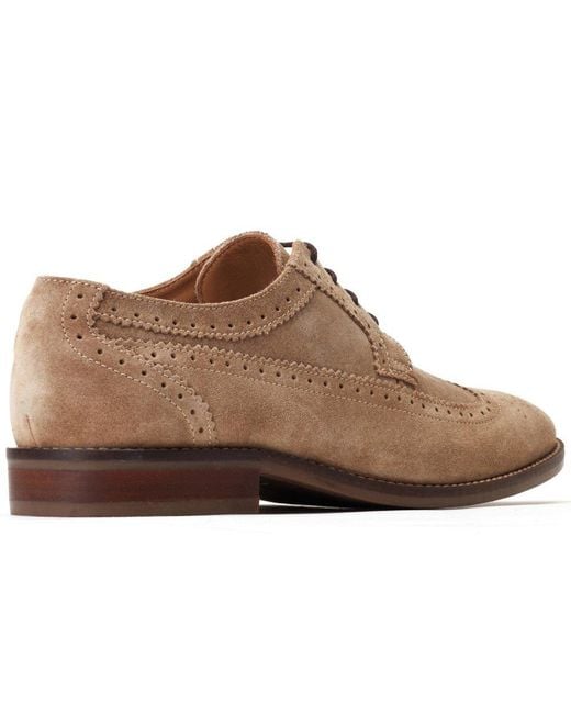Base London Brown Twain Brogues for men
