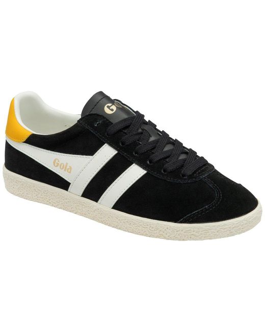 Gola Black Medallist Trainers /Off/Sun Suede