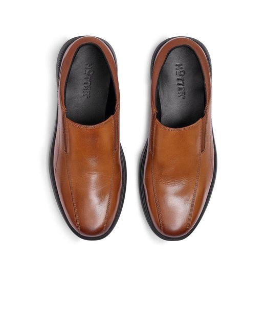 Hotter Brown Xavier Shoes for men