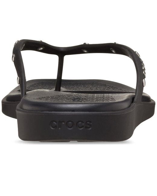 CROCSTM Blue Miami Studded Flip Sandals