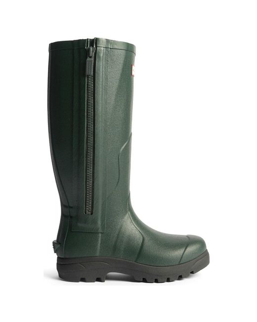 Hunter Green Balmoral Mk Ii Zip Wellingtons for men