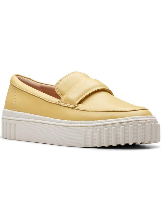 Clarks Natural Mayhill Cove Slip On Shoes