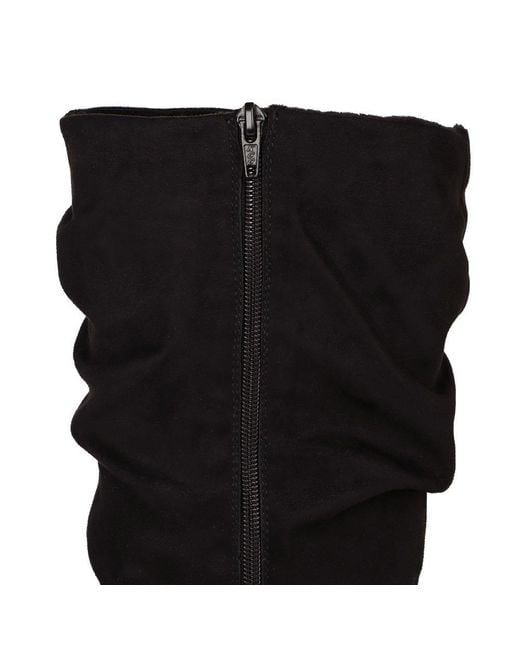 Rieker Black Richmond Knee High Boots