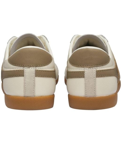 Gola White Bullet Leather Trainers