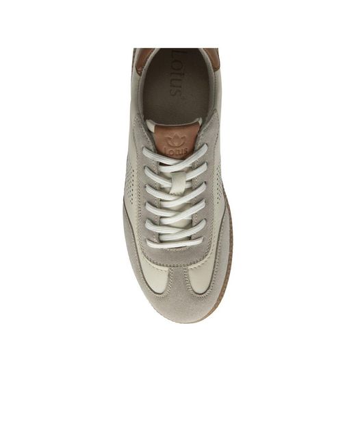 Lotus White Frapporta Trainers