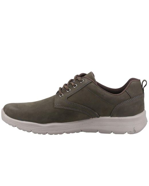 Hush Puppies Brown Fergus Trainers for men