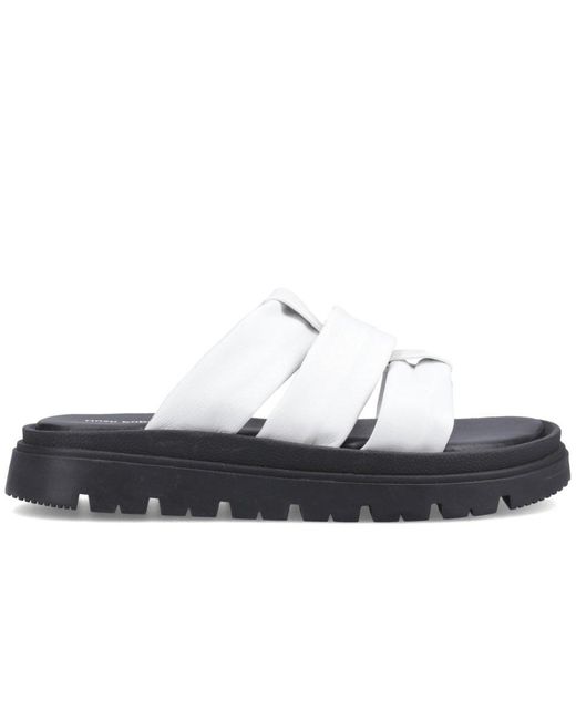 Hush Puppies Blue Loretta Mules