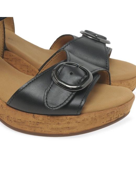 Gabor Brown Fantastica Sandals