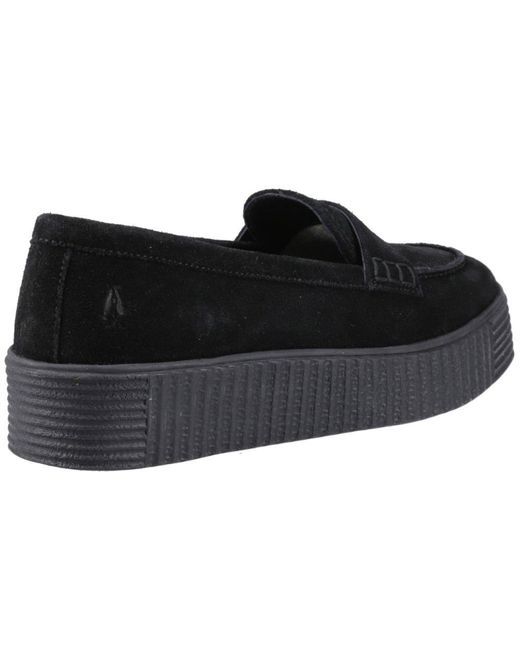 Hush Puppies Black Tamara Loafers