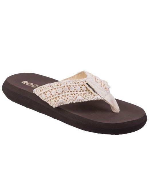 Rocket Dog Natural Spotlight Casual Toe Post Sandals