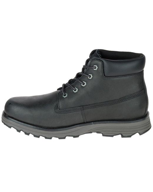 Caterpillar Black Founder Boots for men