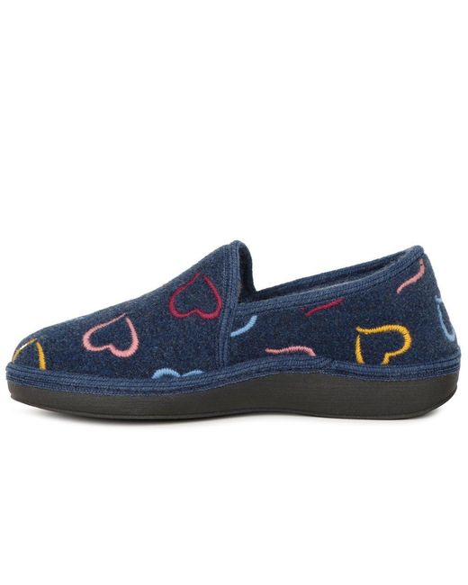Lunar (GRS) Blue Joyful Full Slippers