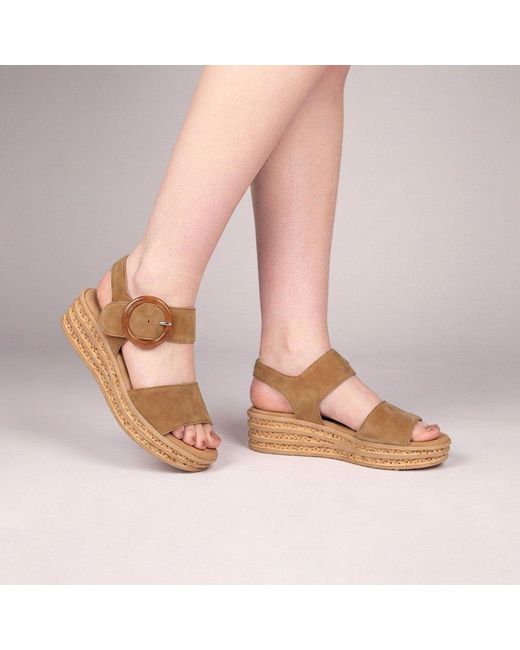 Gabor Brown Andre Sandals
