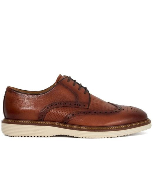 Dune Brown Dun Dsv Benidictus Classic Shoes for men