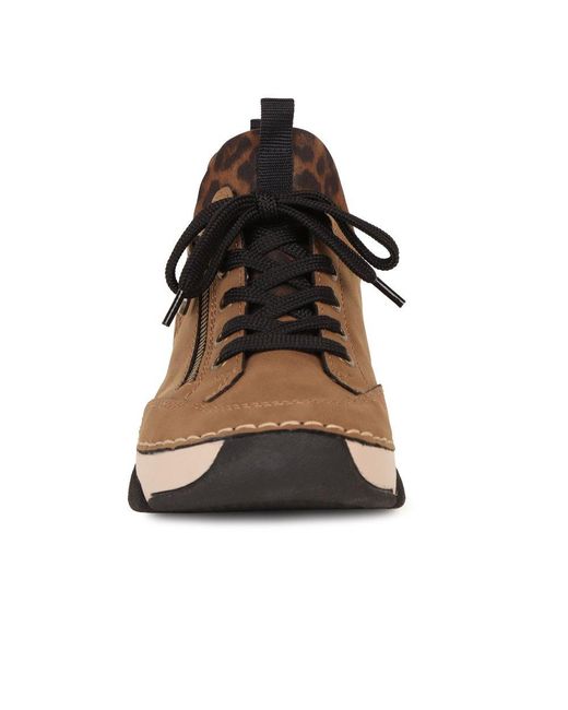 Rieker Brown Excursion Trainers